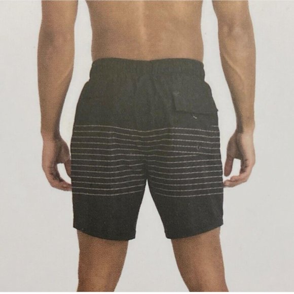 SPYDER Black Swim Shorts Mens Sizes S M L XL 2XL Quick Dry UPF 30+ Boxer Lined - Picture 3 of 10